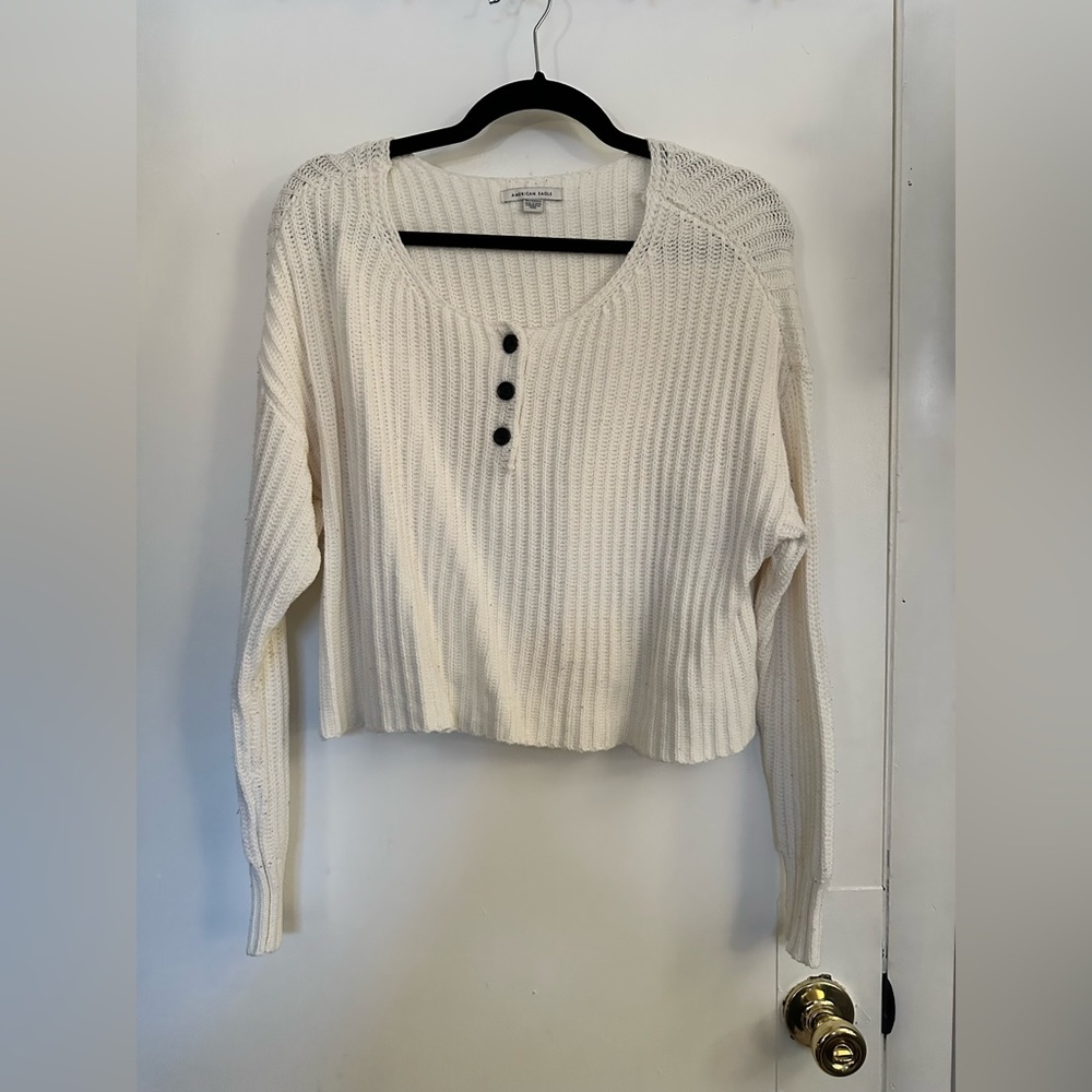 American eagle cropped sweater